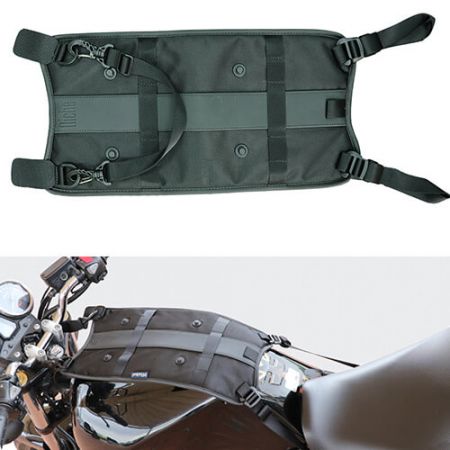Magnet Tank Pad with Patented FasRelis System - Motorcycle Tank bag Holder with Magnet attachement System